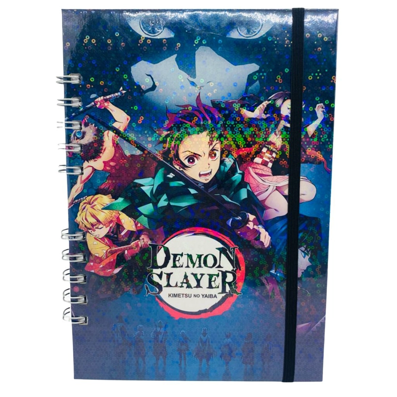CUADERNO A5 HOJAS DE PUNTOS DEMON SLAYER KIMETSU NO YAIBA - 1