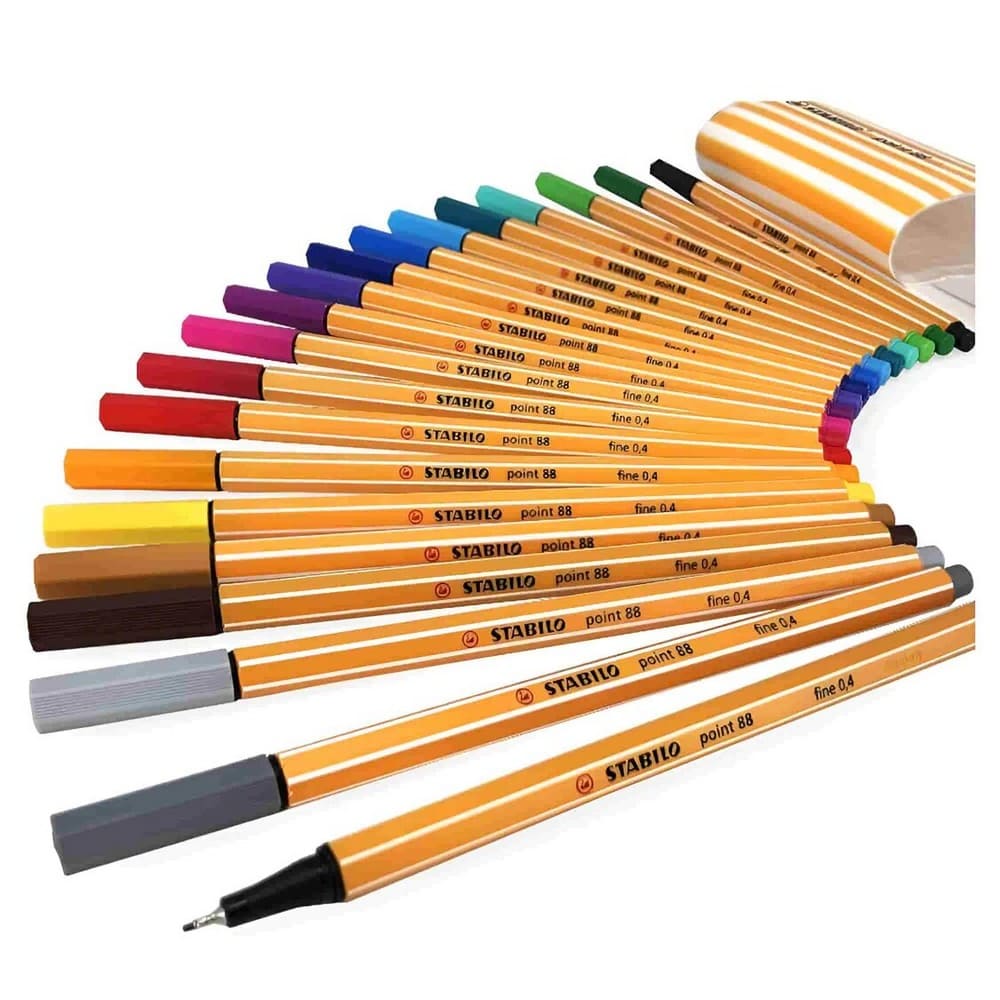 SET DE 20 TIRALINEAS STABILO POINT 88 ZEBRUI - 2