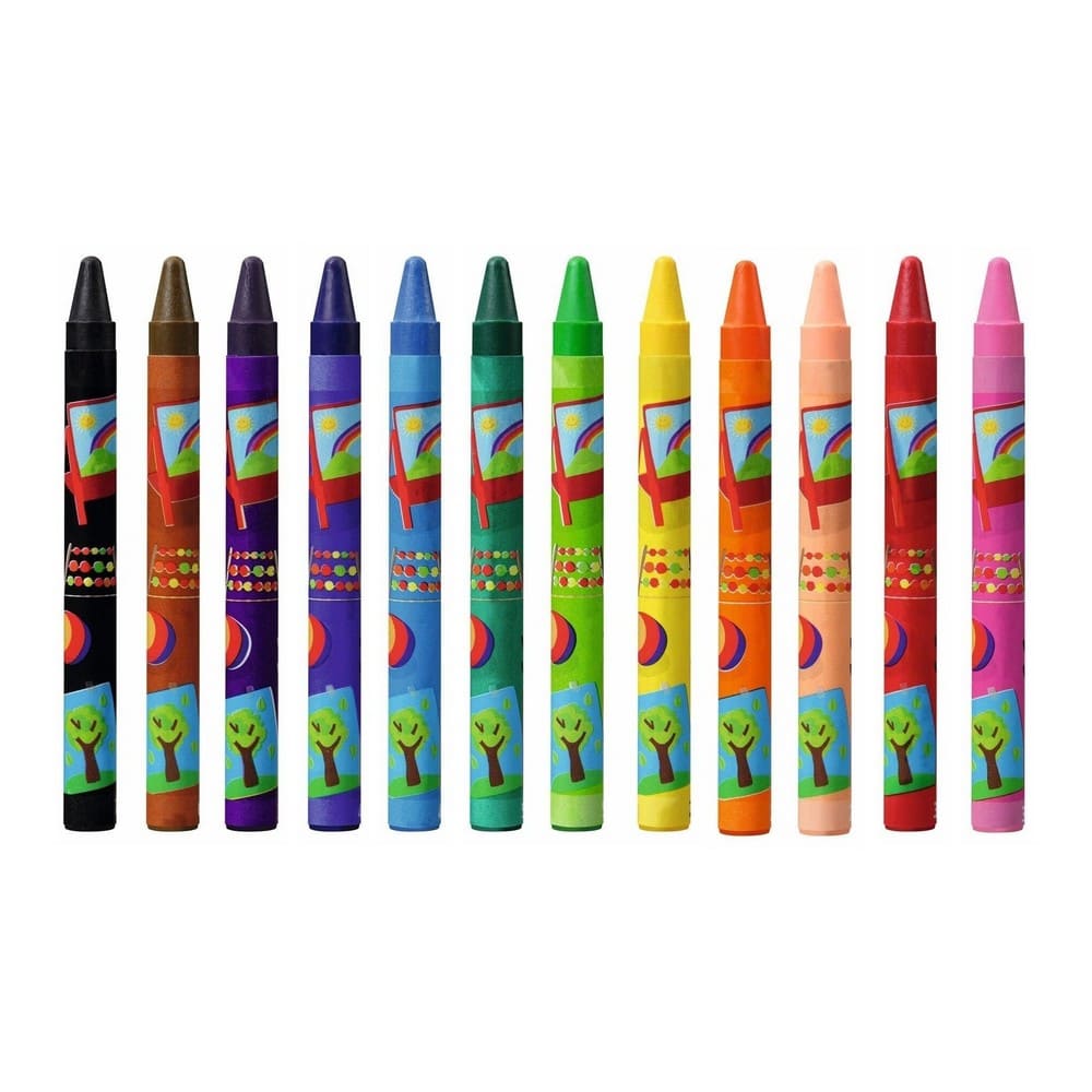 SET DE 12 CRAYONES DE CERA STABILO YIPPY-WAX - 2