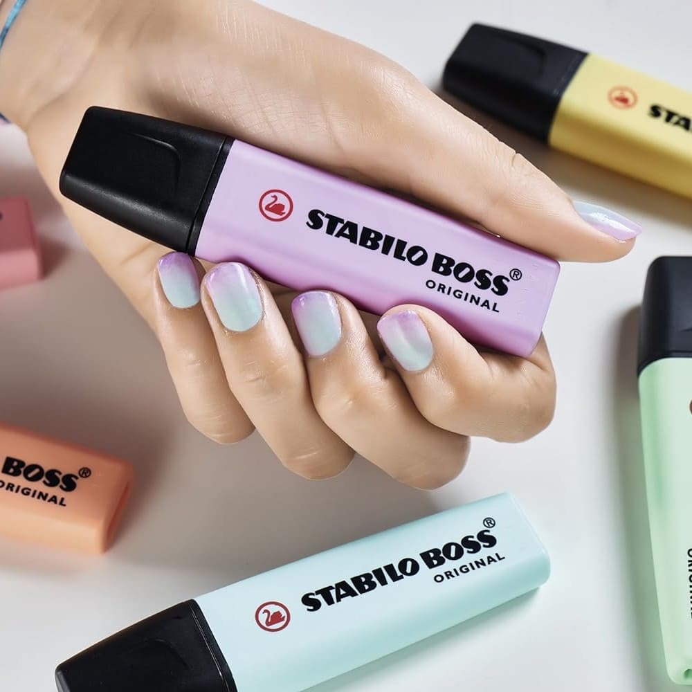 SET DE 6 DESTACADORES STABILO BOSS ORIGINAL PASTEL - 7