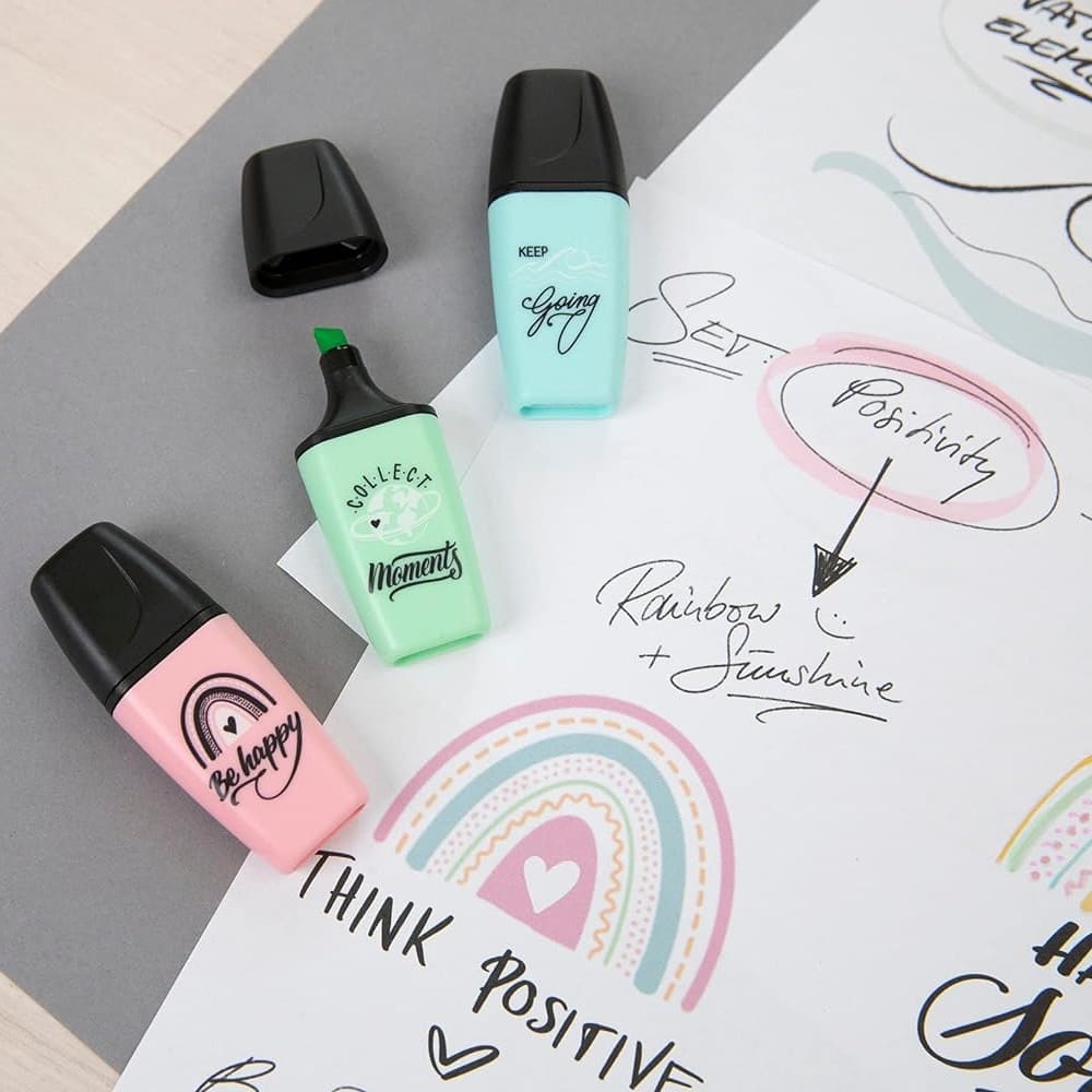 SET DE 18 STABILO PASTEL LOVE (6 MINI PEN 68 + 6 MINI BOSS + 6 MINI POINT 88) – SPECIAL EDITION - 5
