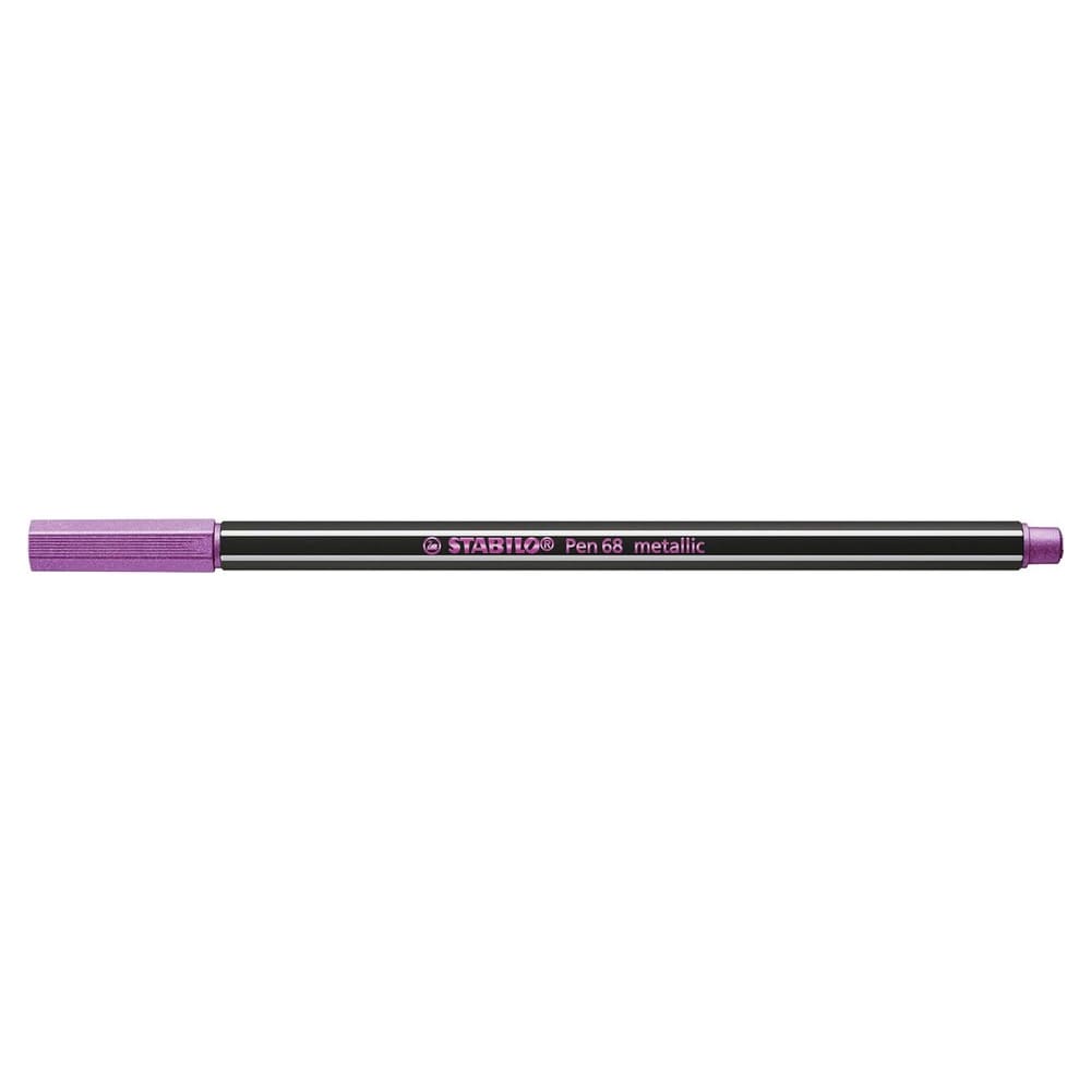 SET DE 6 MARCADORES STABILO PEN 68 METALICOS - 3