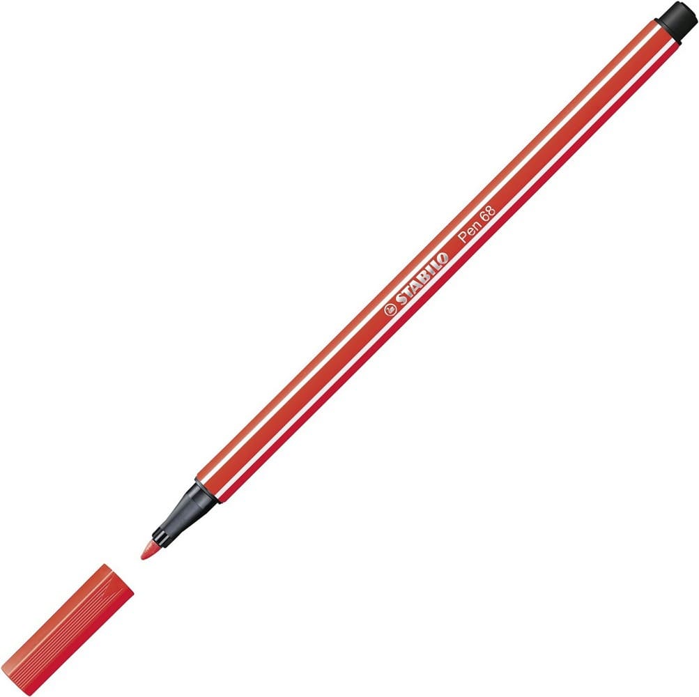 SET DE 6 MARCADORES STABILO PEN 68 - 4