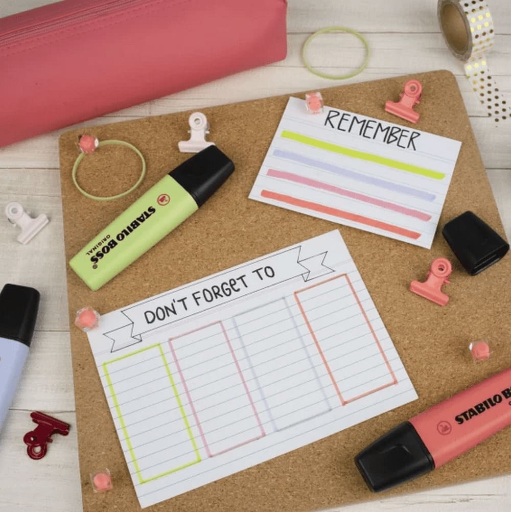 SET DE 4 DESTACADORES STABILO BOSS ORIGINAL PASTEL - 3