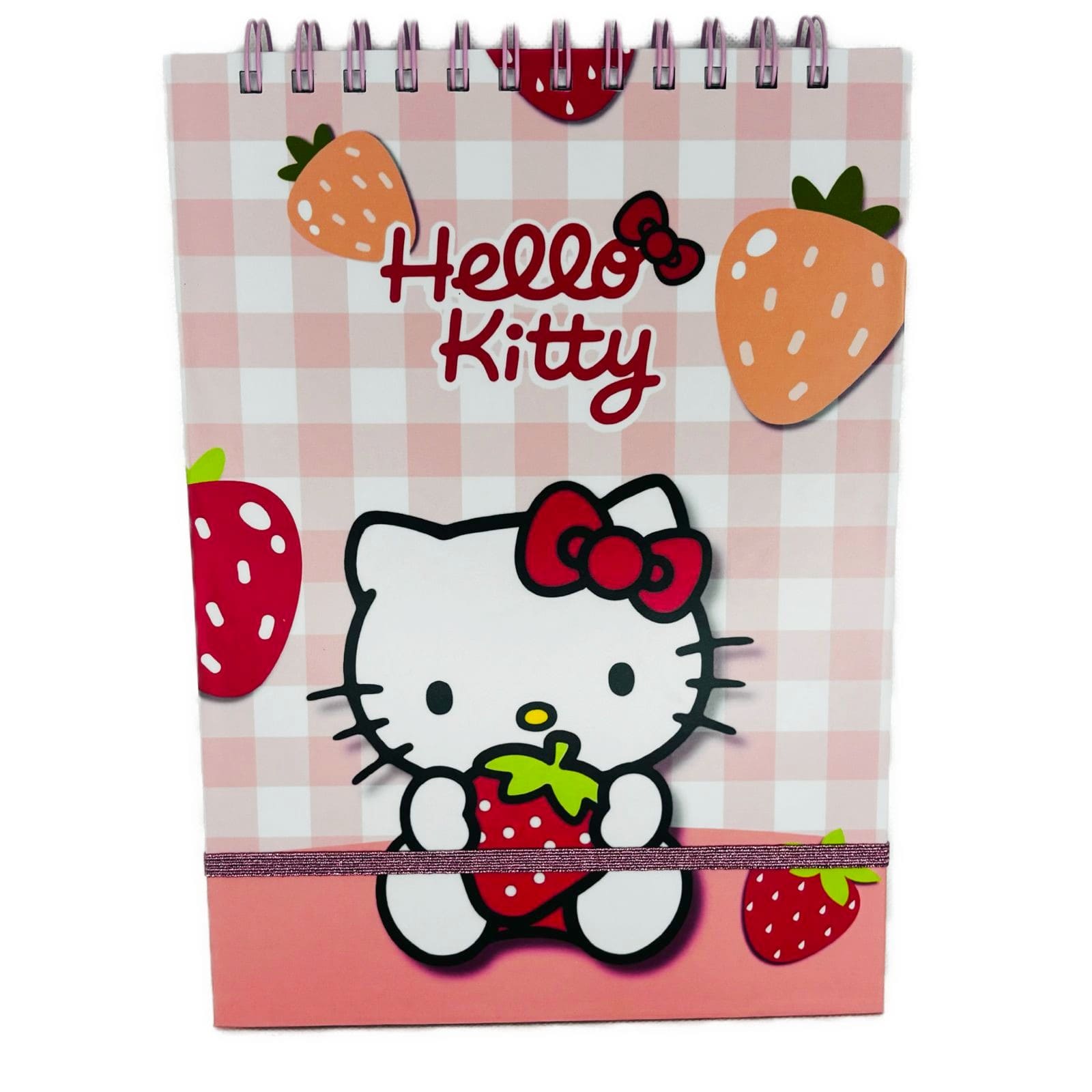 CROQUERA B5 100 HOJAS LISAS BLANCAS DISEÑO HELLO KITTY - 1