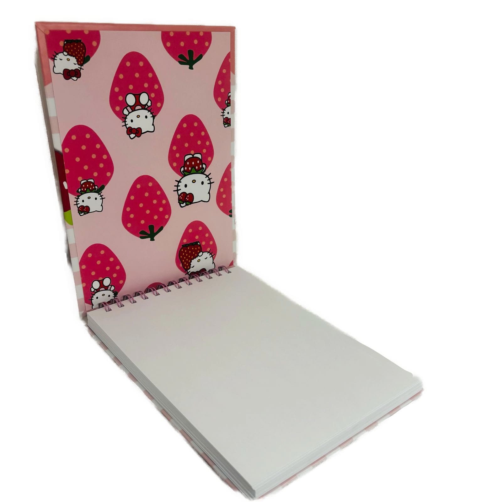 CROQUERA B5 100 HOJAS LISAS BLANCAS DISEÑO HELLO KITTY - 4