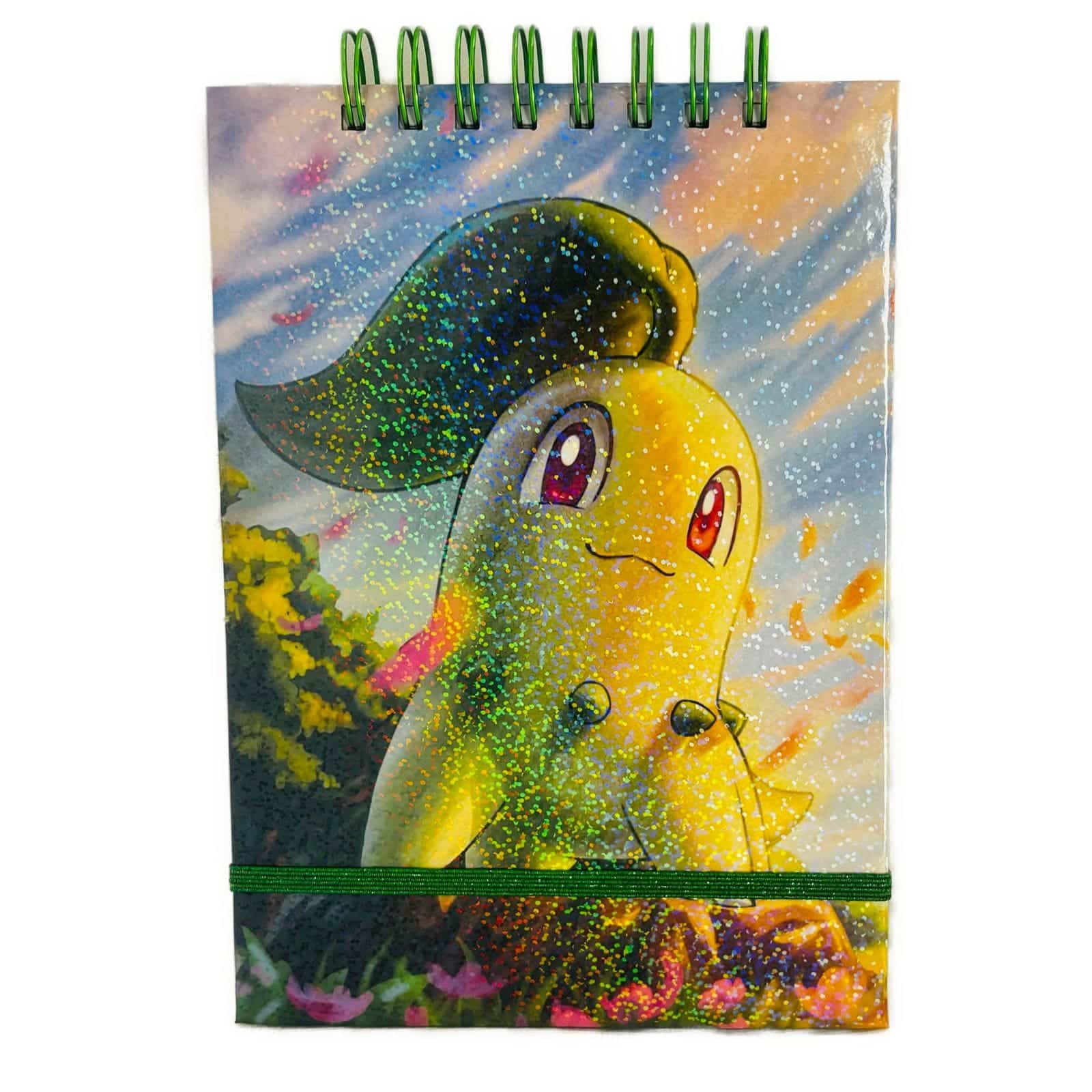 CROQUERA A5 80 HOJAS LISAS BLANCAS DISEÑO CHIKORITA / POKE MON - 1