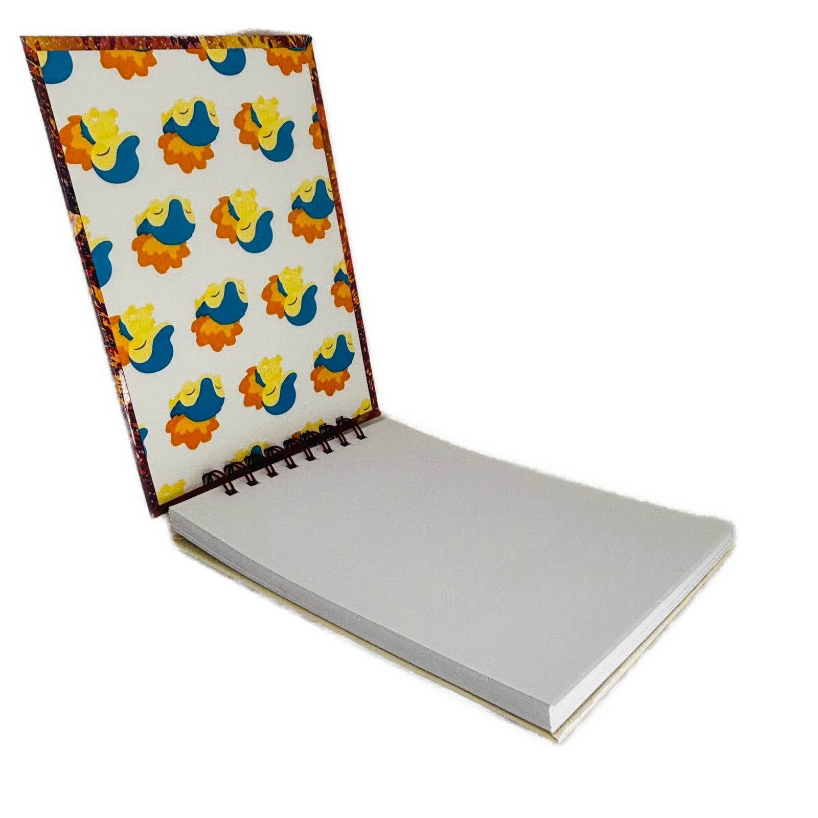 CROQUERA A5 80 HOJAS LISAS BLANCAS DISEÑO CYNDAQUIL / POKE MON - 4