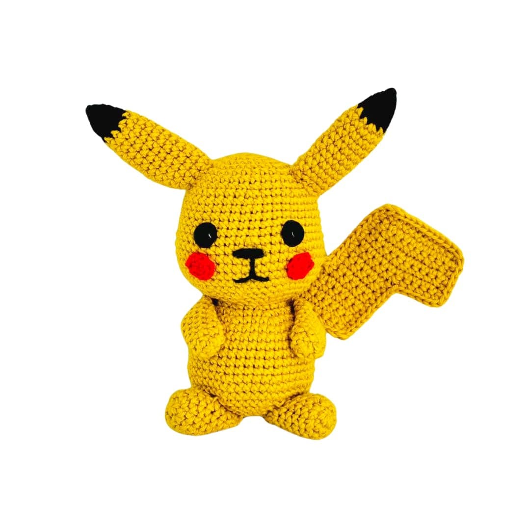 AMIGURUMI 14 CM PIKACHU POKÉMON - 1