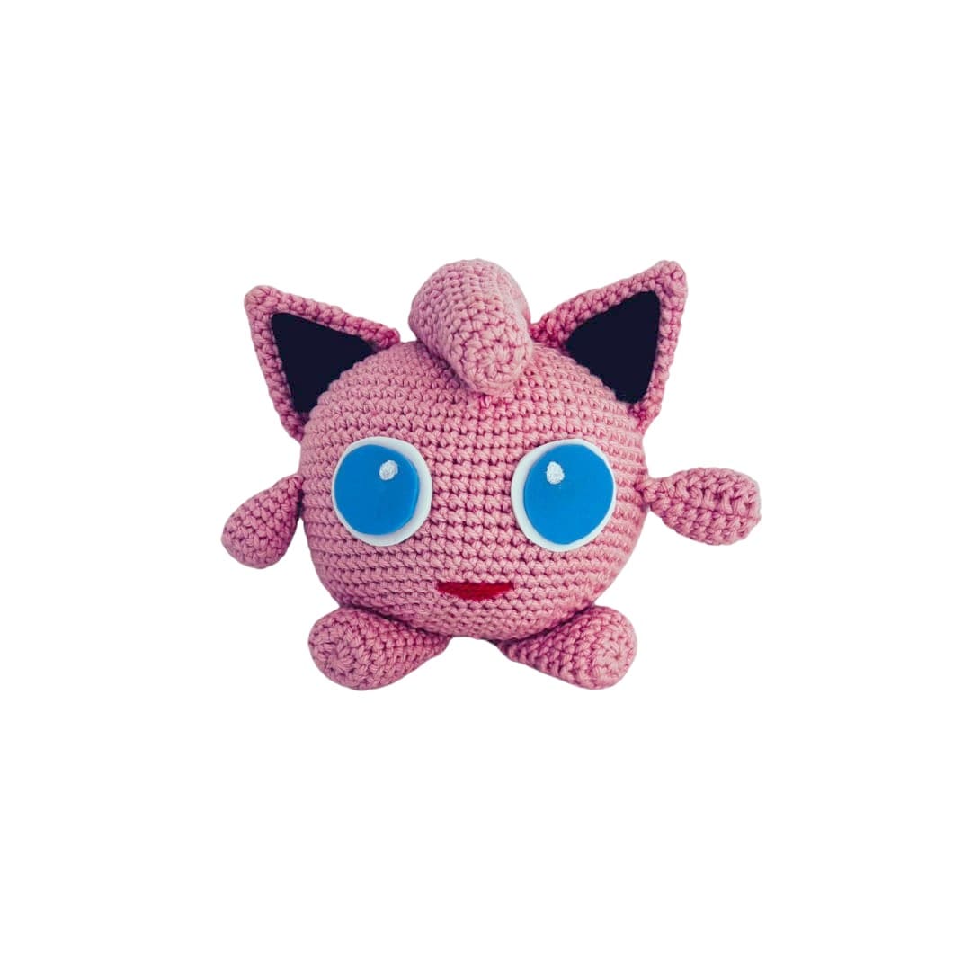 AMIGURUMI 10 CM JIGGLYPUFF POKÉMON - 1