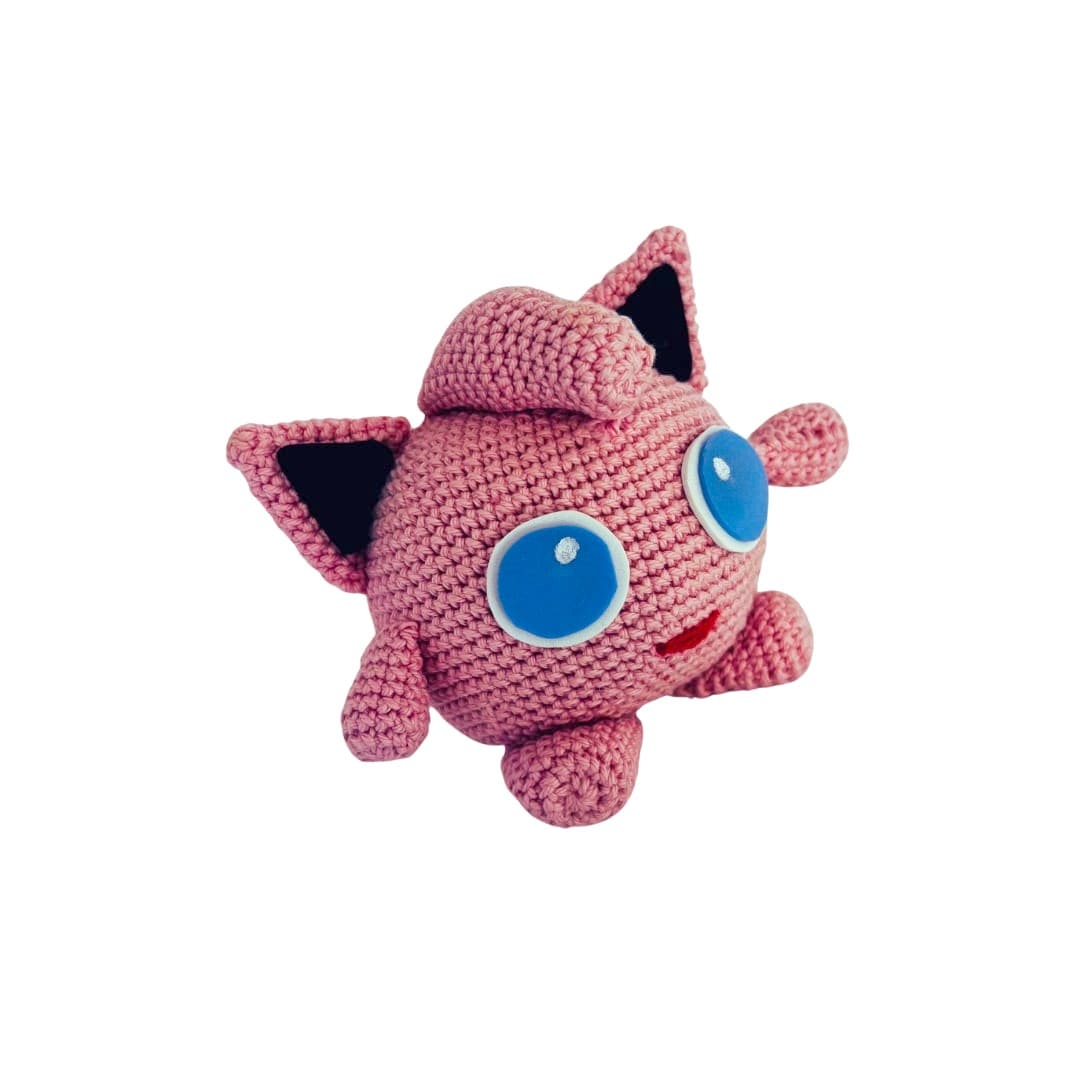 AMIGURUMI 10 CM JIGGLYPUFF POKÉMON - 2