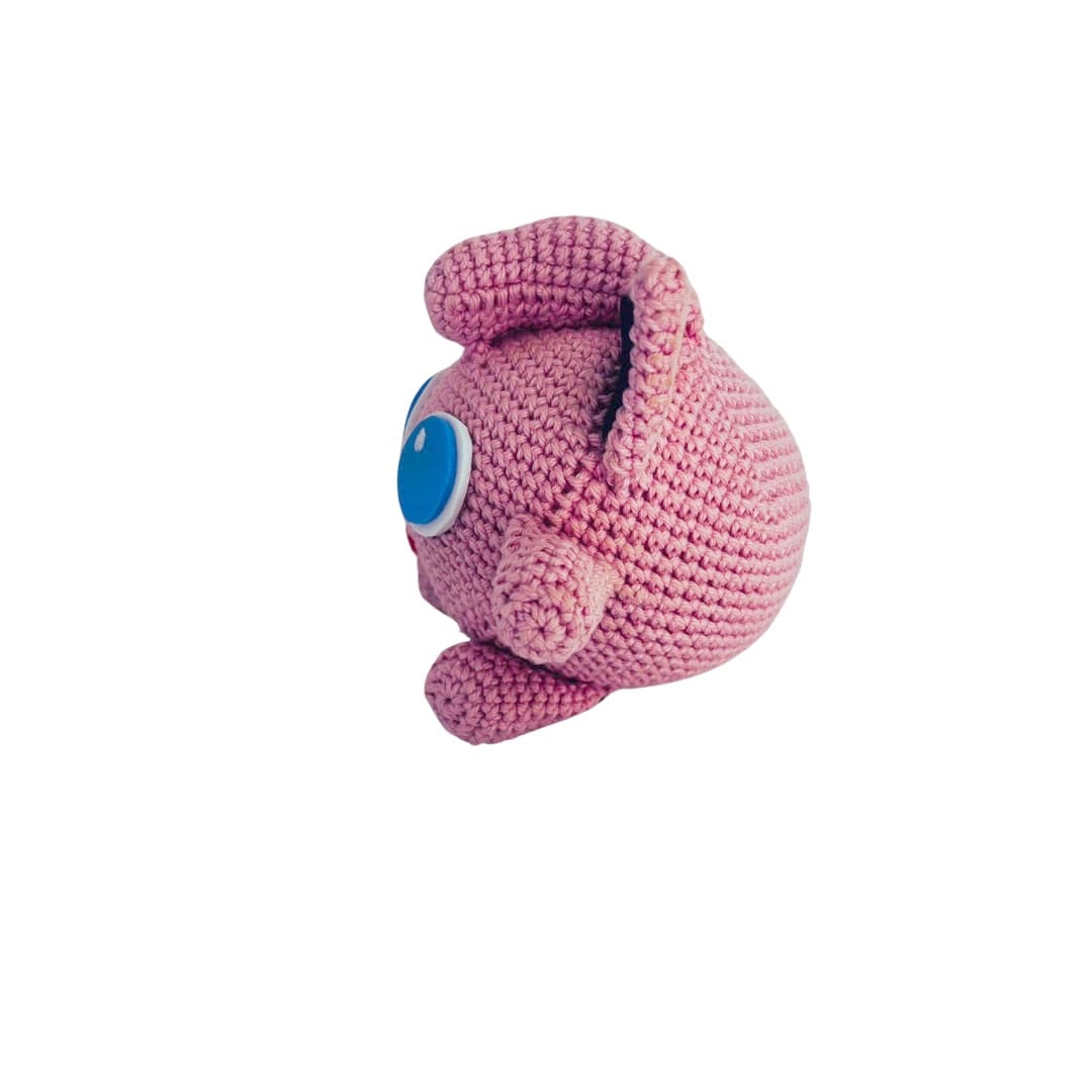 AMIGURUMI 10 CM JIGGLYPUFF POKÉMON - 3