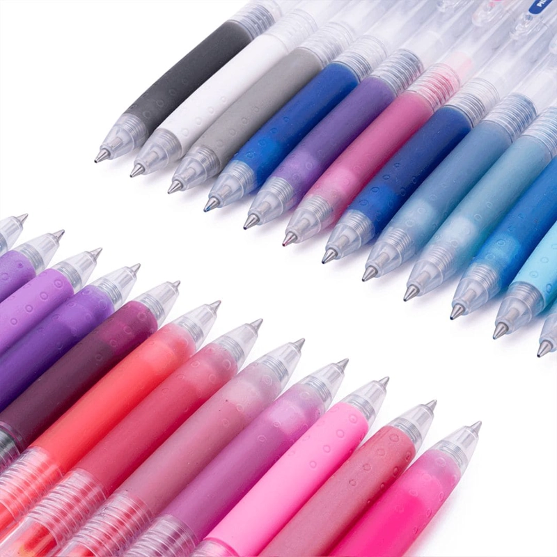 SET 24 LAPICES TINTA GEL 0.7MM POP LOL COLORES BUBBLEGUM PILOT - 3