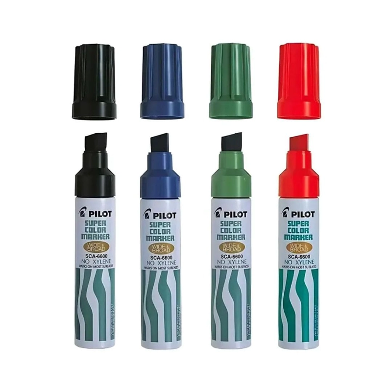 MARCADOR SUPER COLOR MARKET SCA-6600 JUMBO PILOT - 2