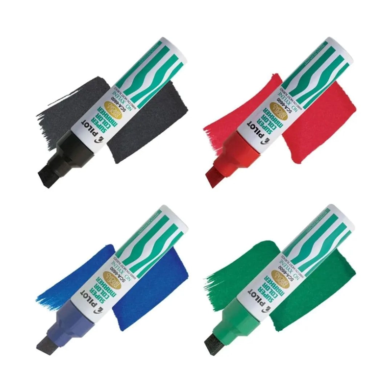 MARCADOR SUPER COLOR MARKET SCA-6600 JUMBO PILOT - 3