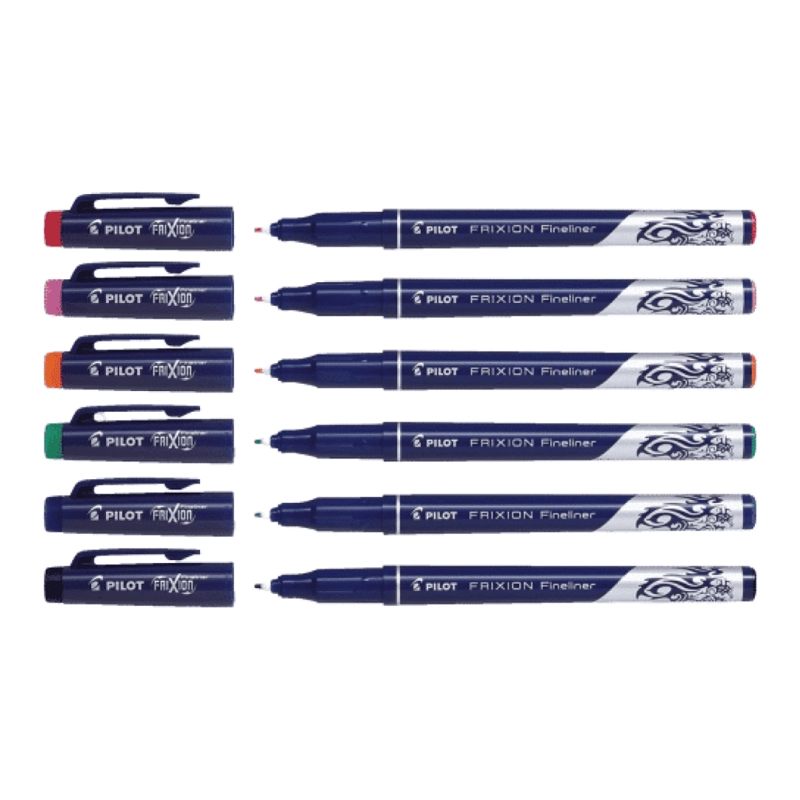 SET 6 MARCADORES FIXION FINELINER PILOT - 2