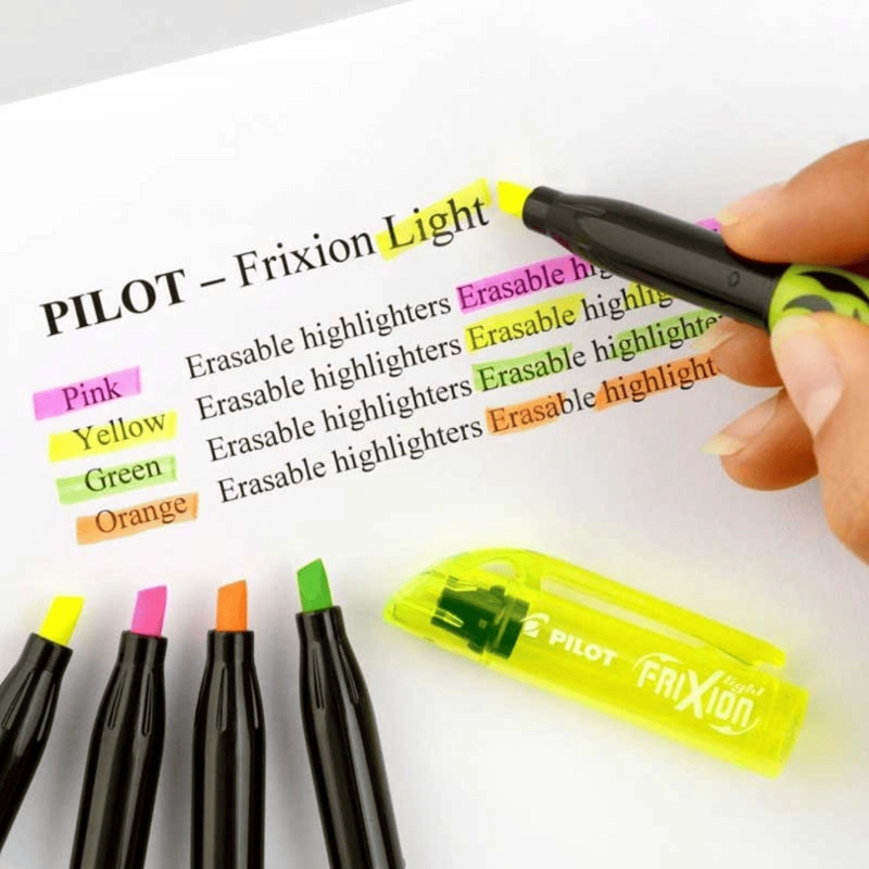 SET 6 DESTACADORES BORRABLES FRIXION LIGHT PILOT - 5