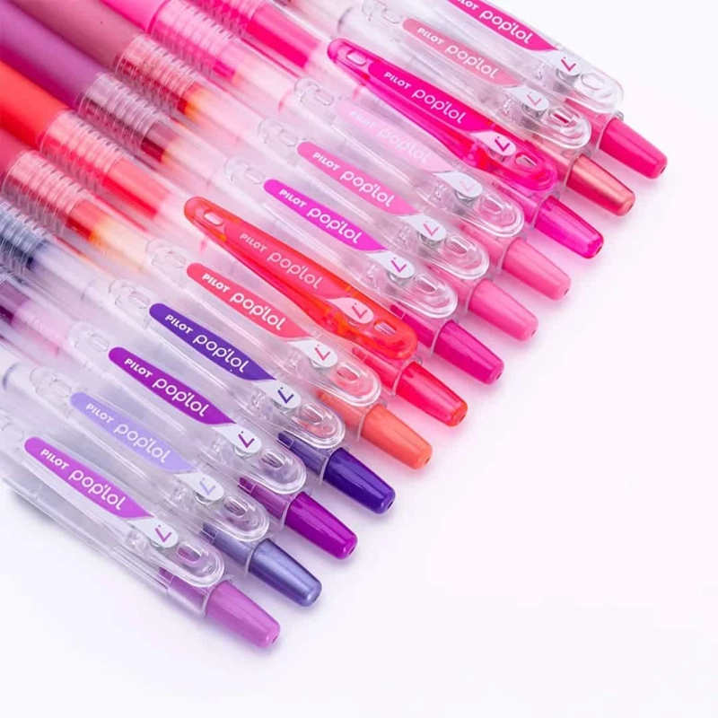 SET 12 LAPICES TINTA GEL 0.7MM POP LOL COLORES MARSHMALLOW PILOT - 3