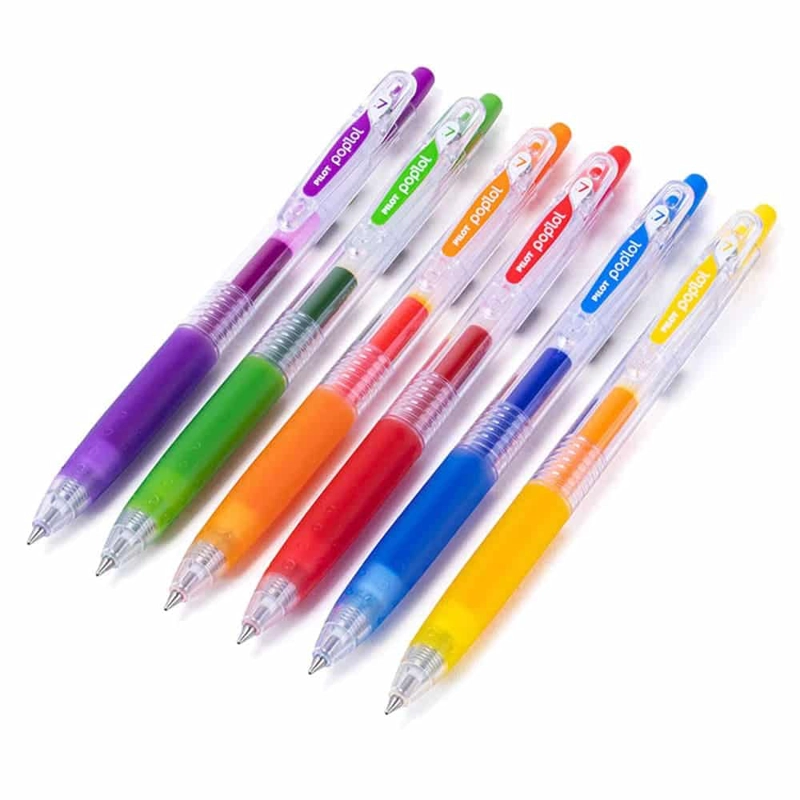 Lapomine 6個セット SET 6 LAPICES TINTA GEL BASICOS 0.7MM POP LOL LOVER PILOT