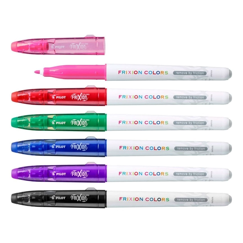 SET DE 6 MARCADORES BORRABLES FRIXION COLORS PILOT - 4