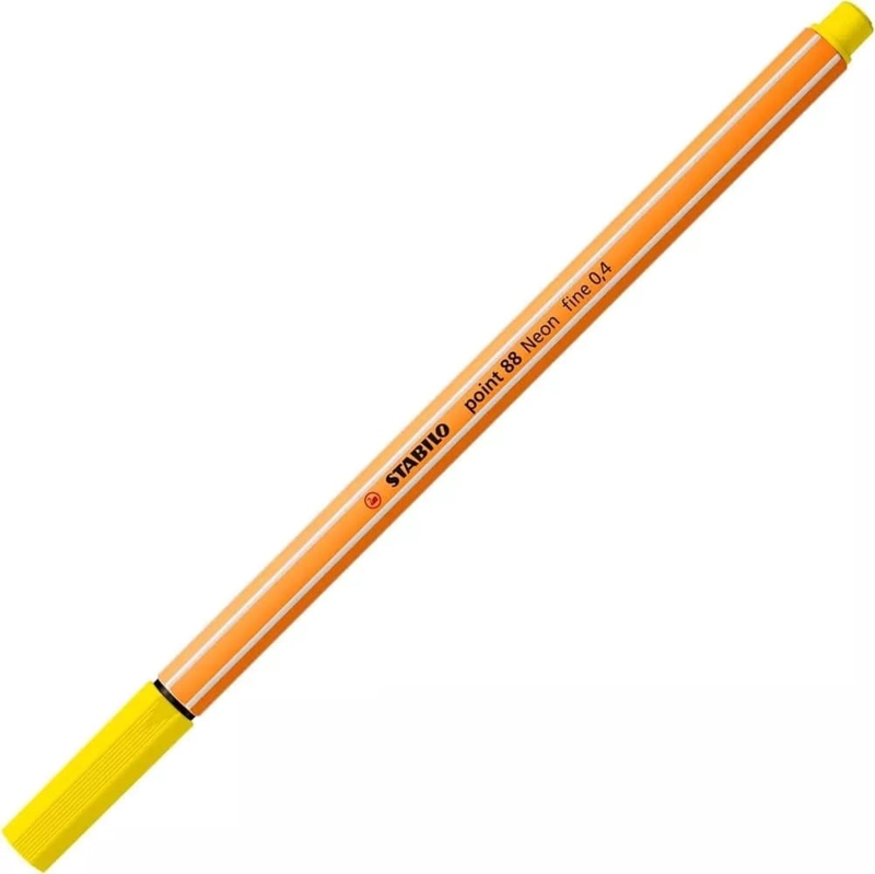SET DE 10 COLORES NEON (5 STABILO POINT 88 + 5 STABILO PEN 68) - 4
