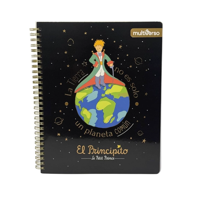 SET 10 CUADERNOS UNIVERSITARIOS 100 HOJAS CUADRICULADAS 7MM EL PRINCIPITO - 8