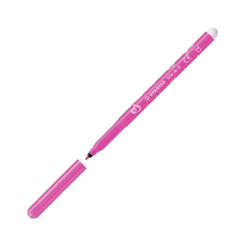 SET DE 12 MARCADORES 0.7MM STABILO TRIO A-Z - 4