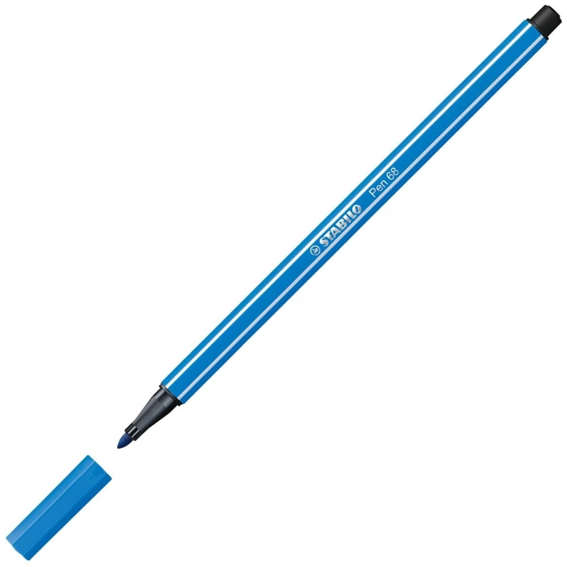 SET DE 20 MARCADORES STABILO PEN 68 ZEBRUI EN ESTUCHE TURQUESA - 8