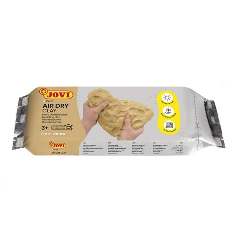 PASTA PARA MODELAR 250G OCRE JOVI AIR DRY CLAY - 1