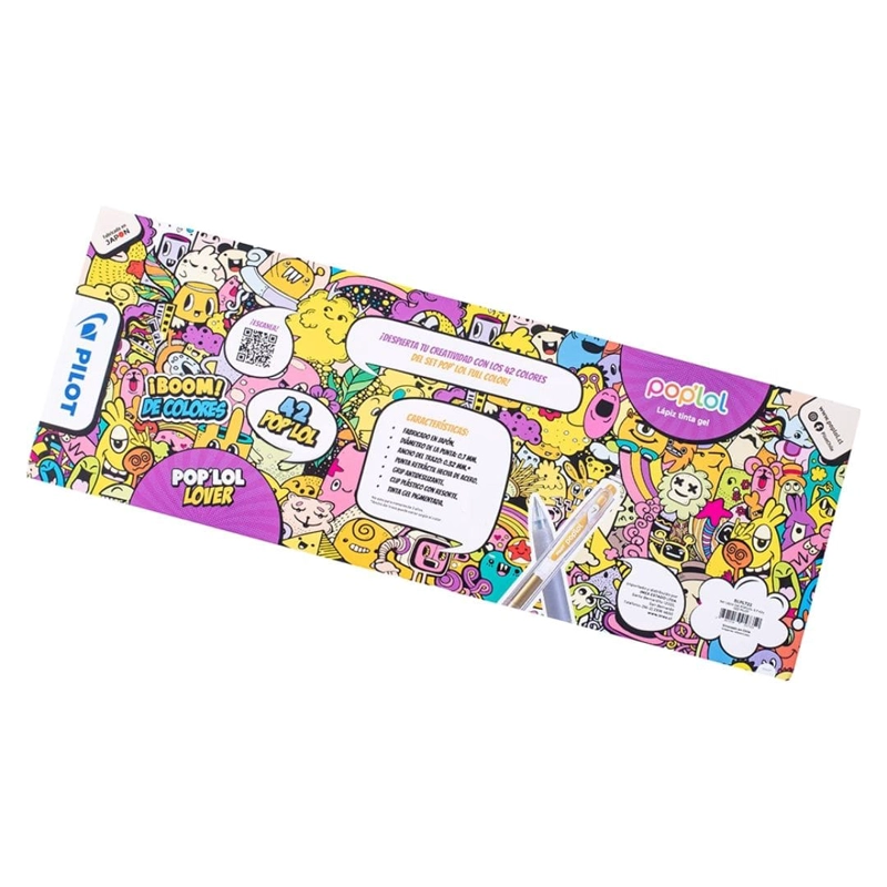 SET 42 LAPICES TINTA GEL 0.7MM POP LOL PILOT - 4