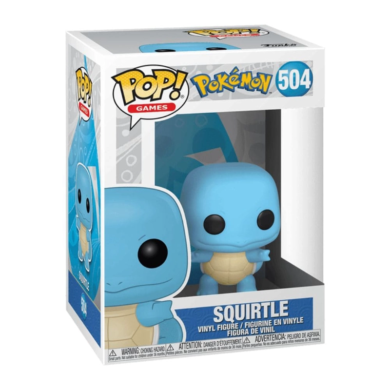 FUNKO POP! GAMES – SQUIRTLE / POKE MON #504 - 2