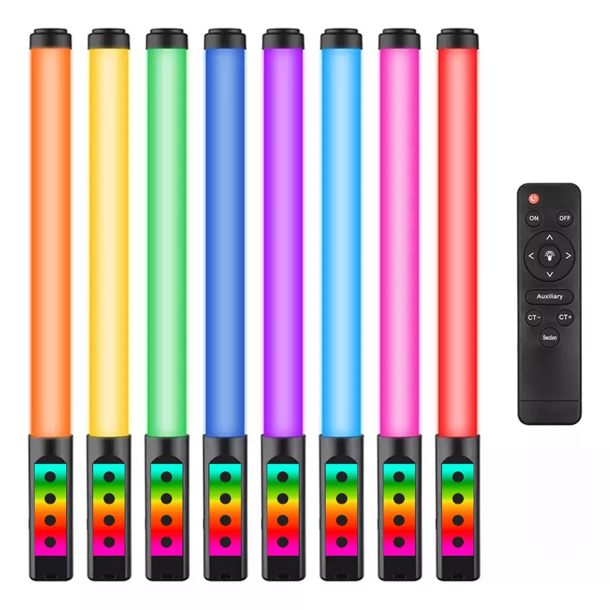 TUBO BARRA LUZ LED RGB FOTOGRAFIA CONTROL - 3
