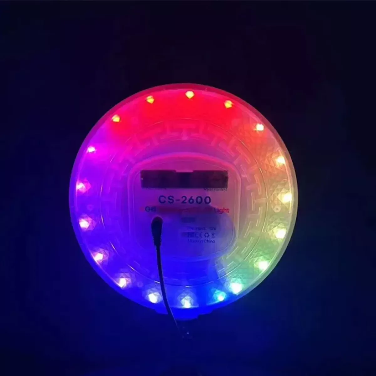 PANEL LUZ RGB ESTUDIO FOTOGRAFÍA VIDEO 22CM TRÍPODE CONTROL ESTRUCTURA TRANSPARENTE - 4