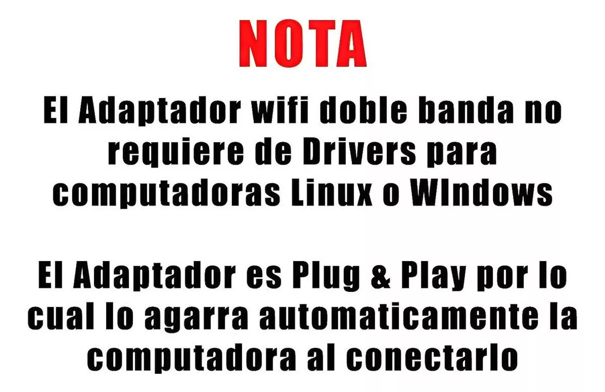 ADAPTADOR WIFI USB 5G Y 2.4G CON ANTENA DOBLE BANDA 600MBPS - 3