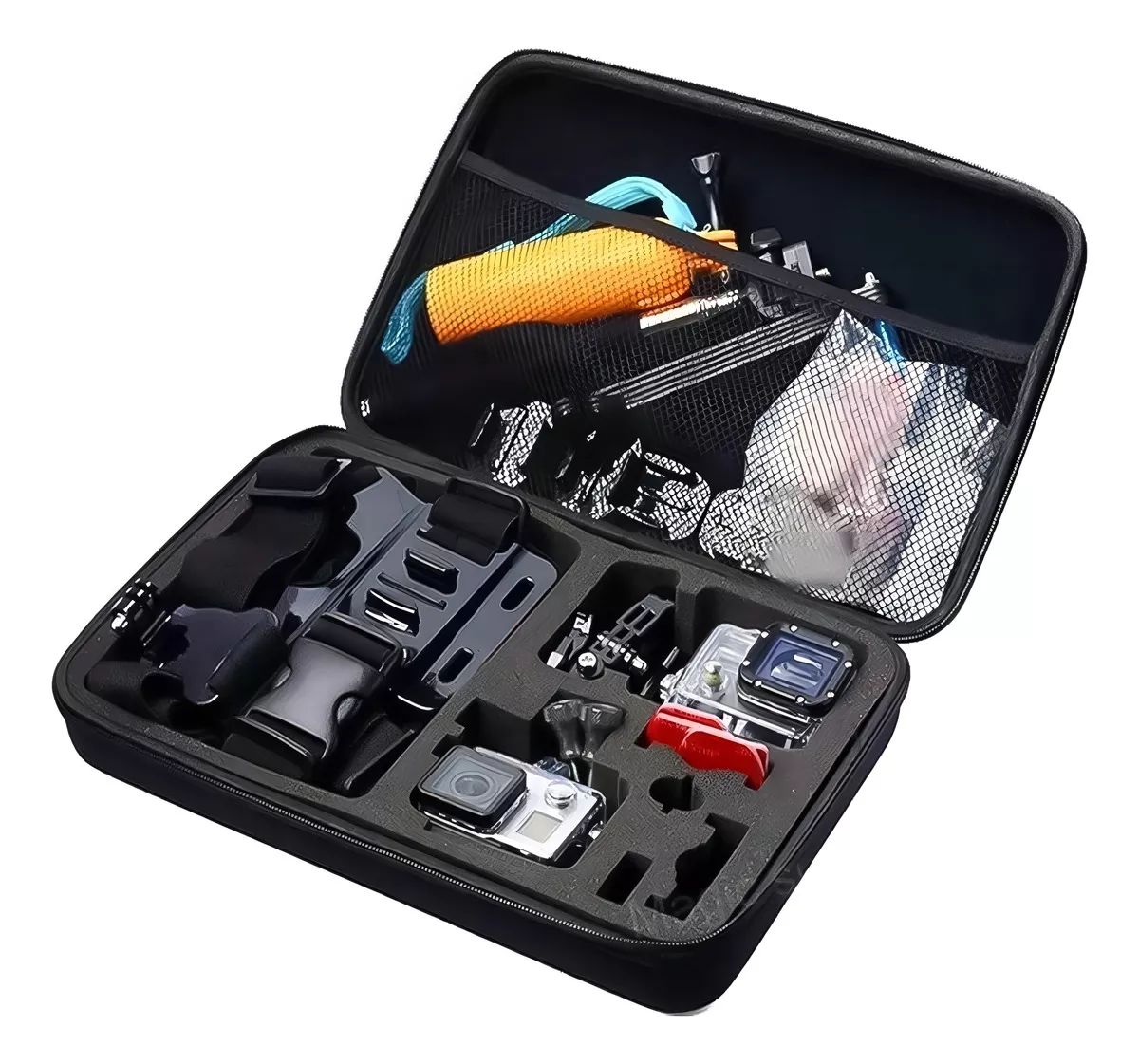 KIT MALETA GOPRO ACCESORIOS DE CÁMARA DEPORTIVA 28 PIEZAS - 2
