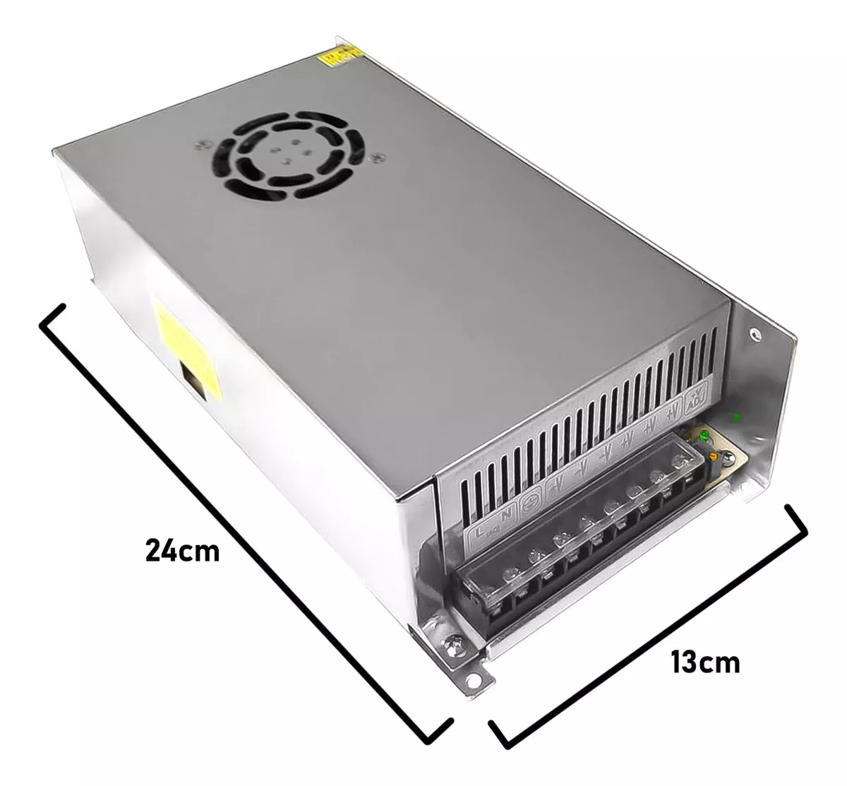 FUENTE PODER 12V 80A 960W TRANSFORMADOR 220V CAMARAS CINTA - 2