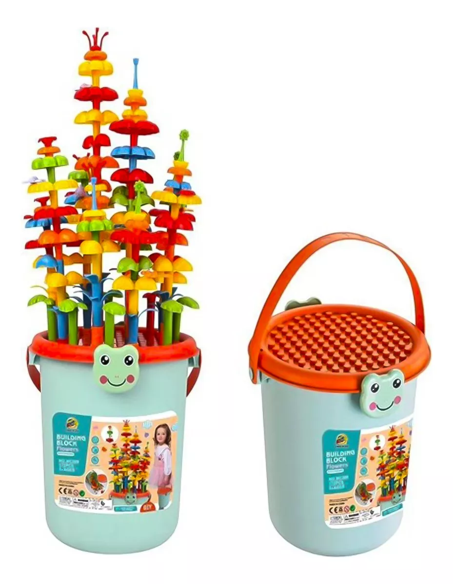 BALDE BLOQUES DE CONSTRUCCIÓN 172PCS JUGUETE DIDÁCTICO NIÑOS - 1