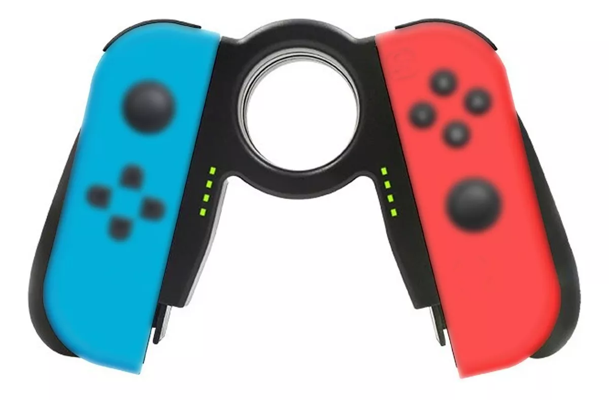 SOPORTE HANDGRIP CARGADOR PARA JOYCON AGARRE GAME PAD IPLAY - 2