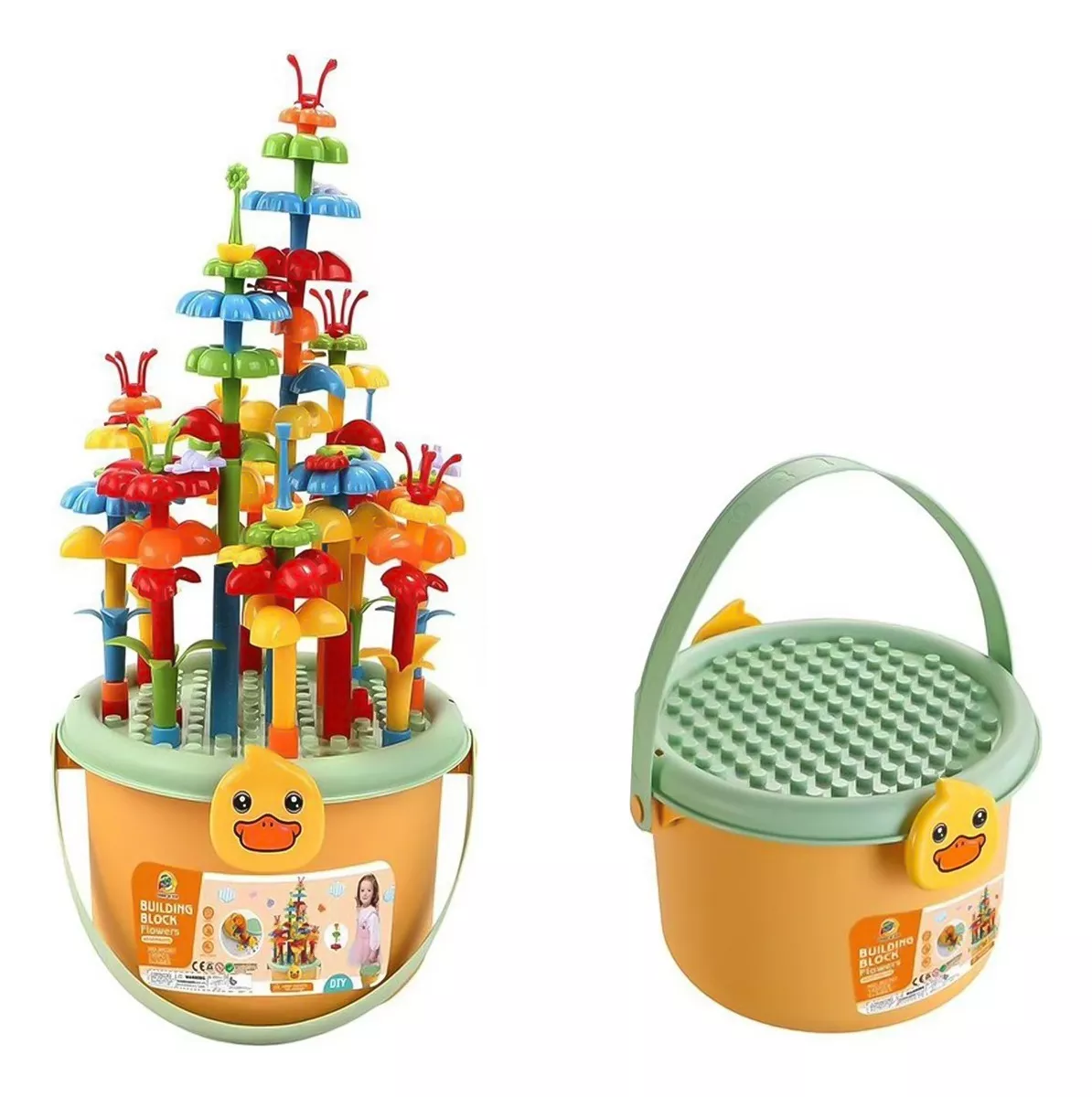 BALDE BLOQUES DE CONSTRUCCIÓN 142PCS JUGUETE DIDÁCTICO NIÑOS - 1