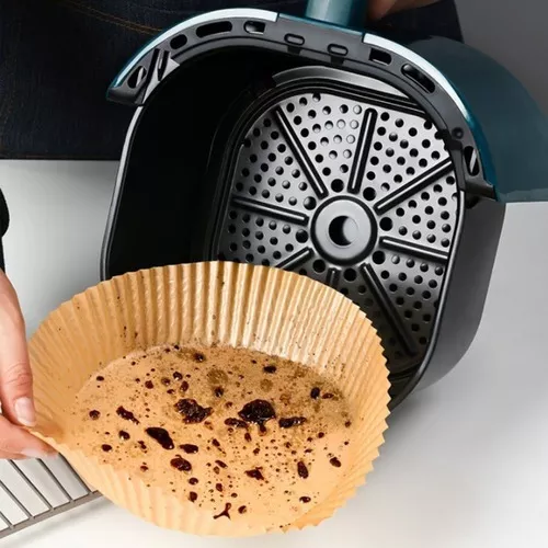 200PCS PAPEL PARA AIRFRYER FREIDORA AIRE FORRO - 4