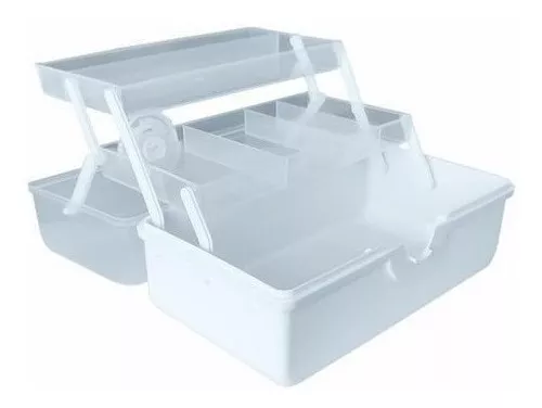 CAJA ORGANIZADORA PLASTICA MULTIUSO COMPARTIMIENTOS GRANDE - 3