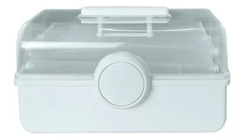 CAJA ORGANIZADORA PLASTICA MULTIUSO COMPARTIMIENTOS GRANDE - 4