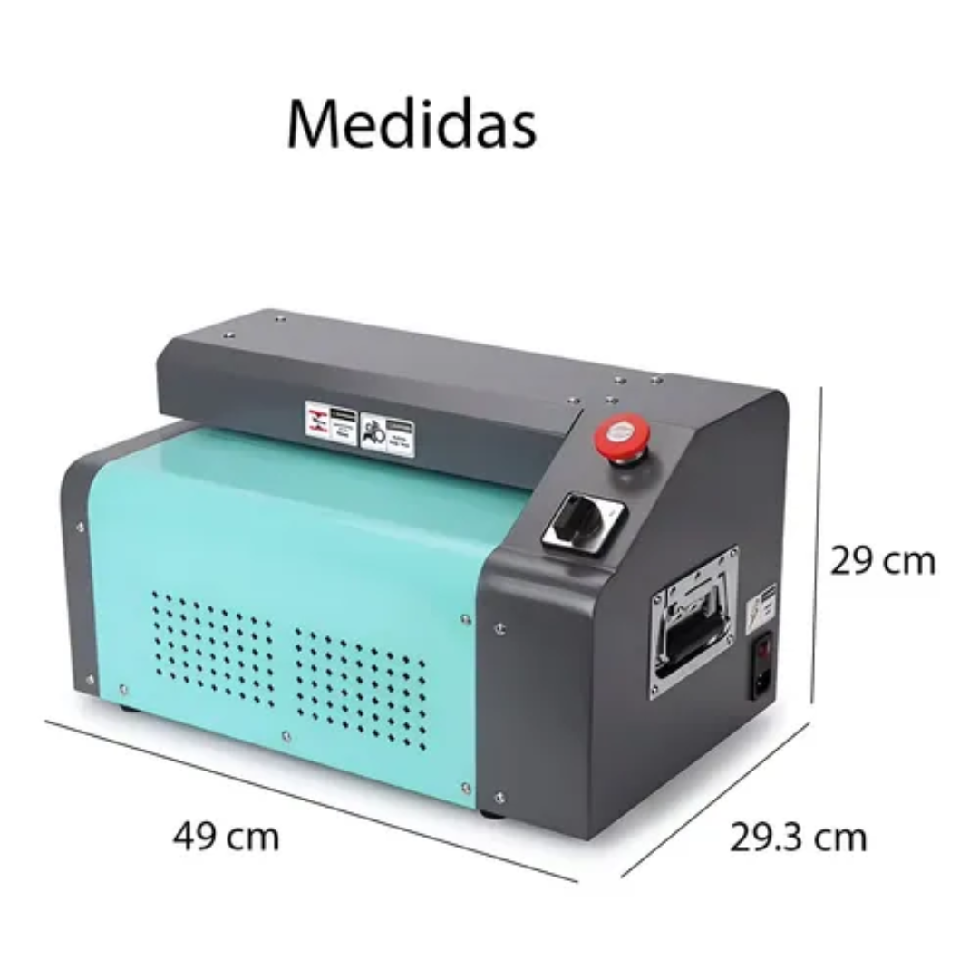 MÁQUINA TRITURADORA DE CARTÓN PARA RELLENO Y EMBALAJE 370W TURQUESA - 2