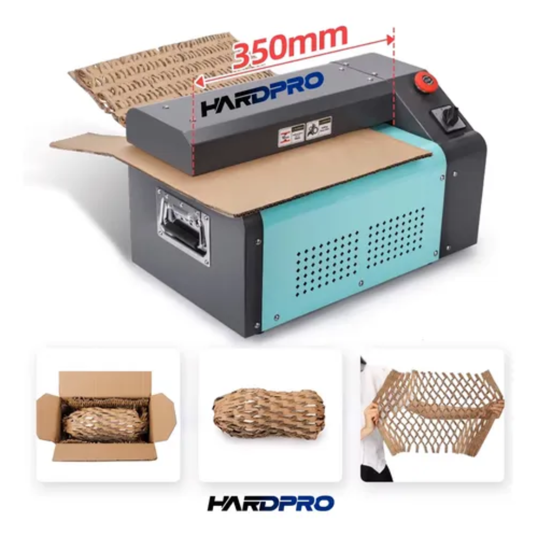 MÁQUINA TRITURADORA DE CARTÓN PARA RELLENO Y EMBALAJE 370W TURQUESA - 5