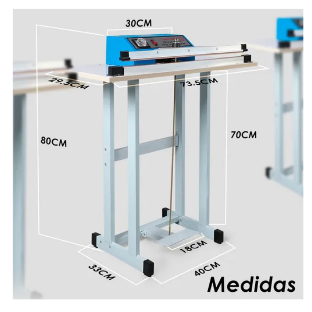 SELLADORA CORTADORA DE BOLSA DE 60CM CON PEDAL 600W - 3