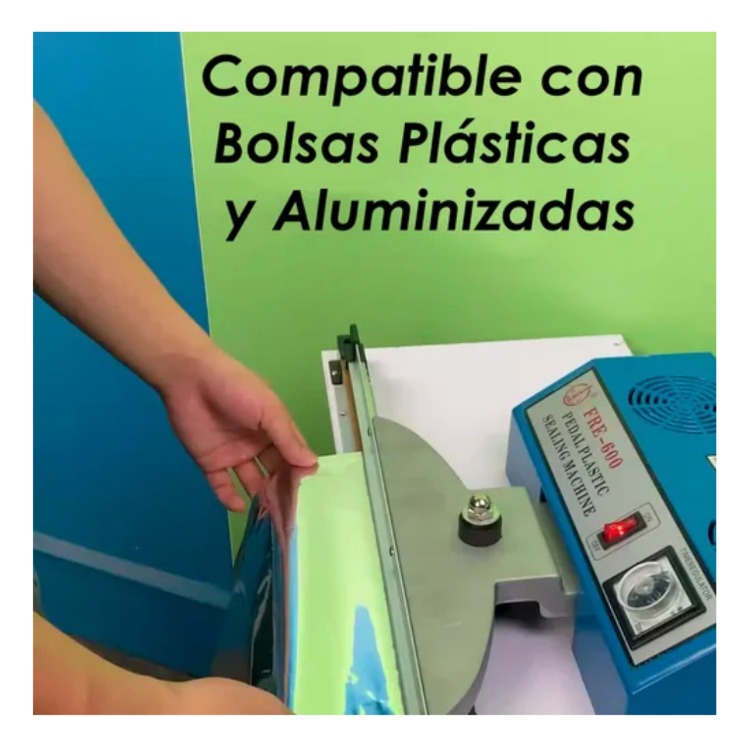 SELLADORA CORTADORA DE BOLSA DE 60CM CON PEDAL 600W - 7