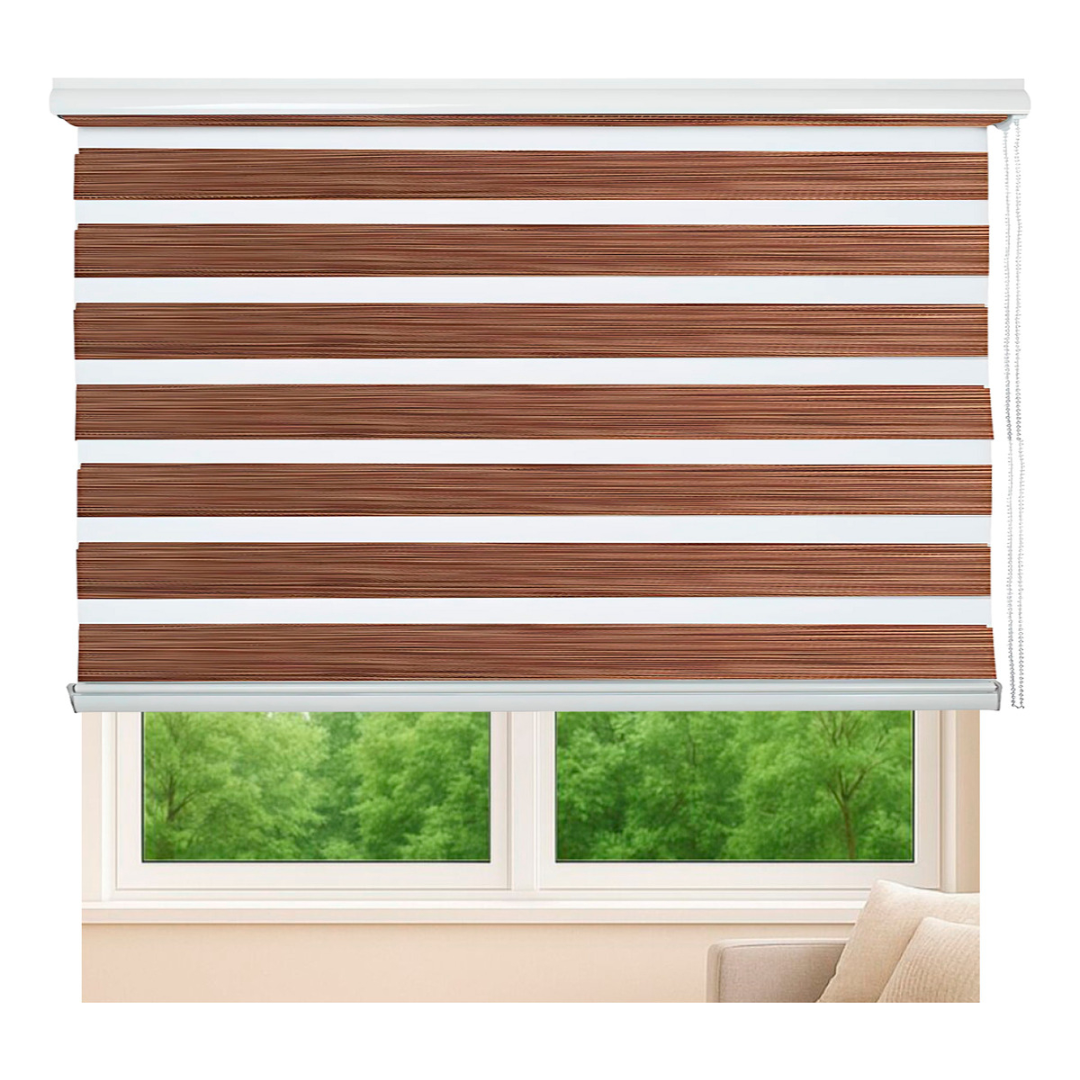 CORTINA ROLLER JASPEADA DUO ZEBRA DIA NOCHE 100X200CM - 7