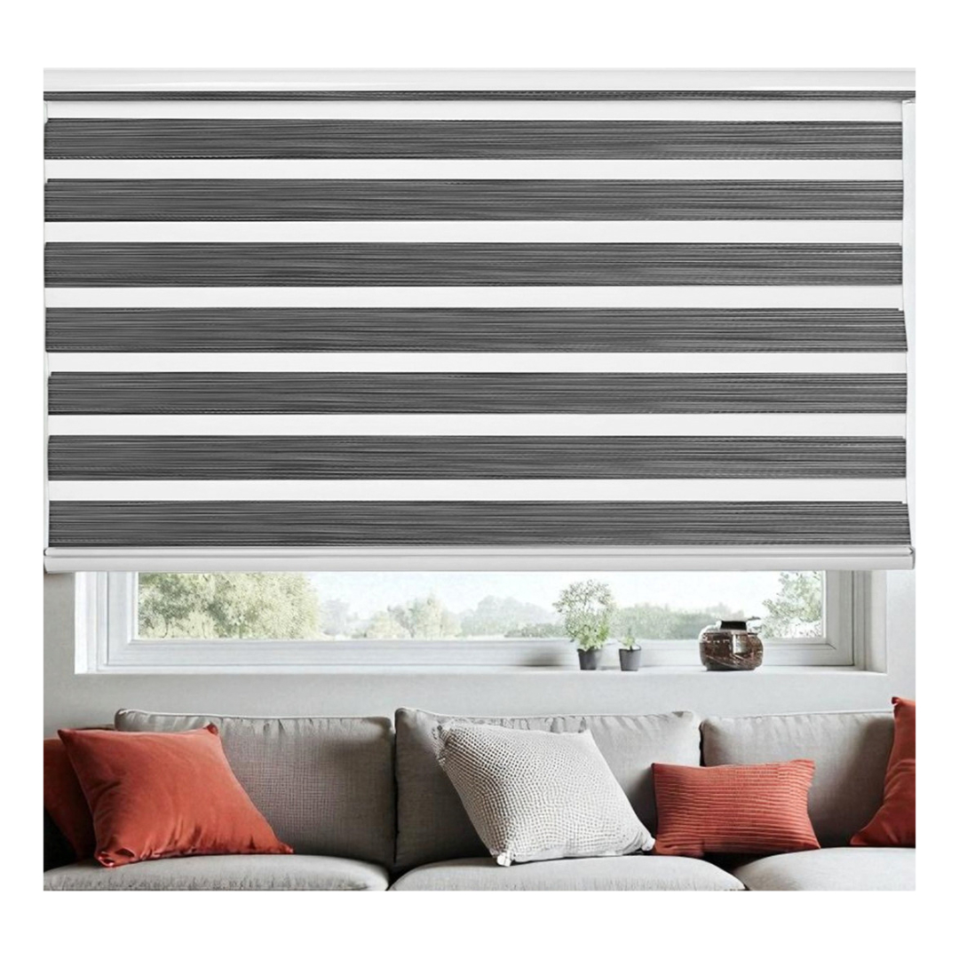 CORTINA ROLLER JASPEADA DUO ZEBRA DIA NOCHE 100X200CM - 10