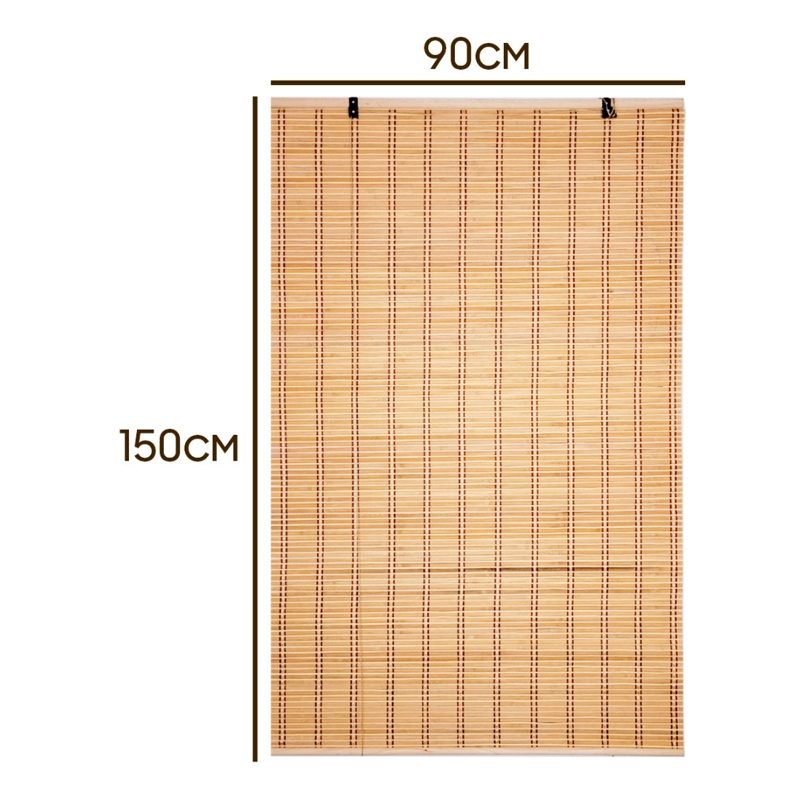 CORTINA PERSIANA BAMBU ROLLER UNICOLOR 90X150CM - 4