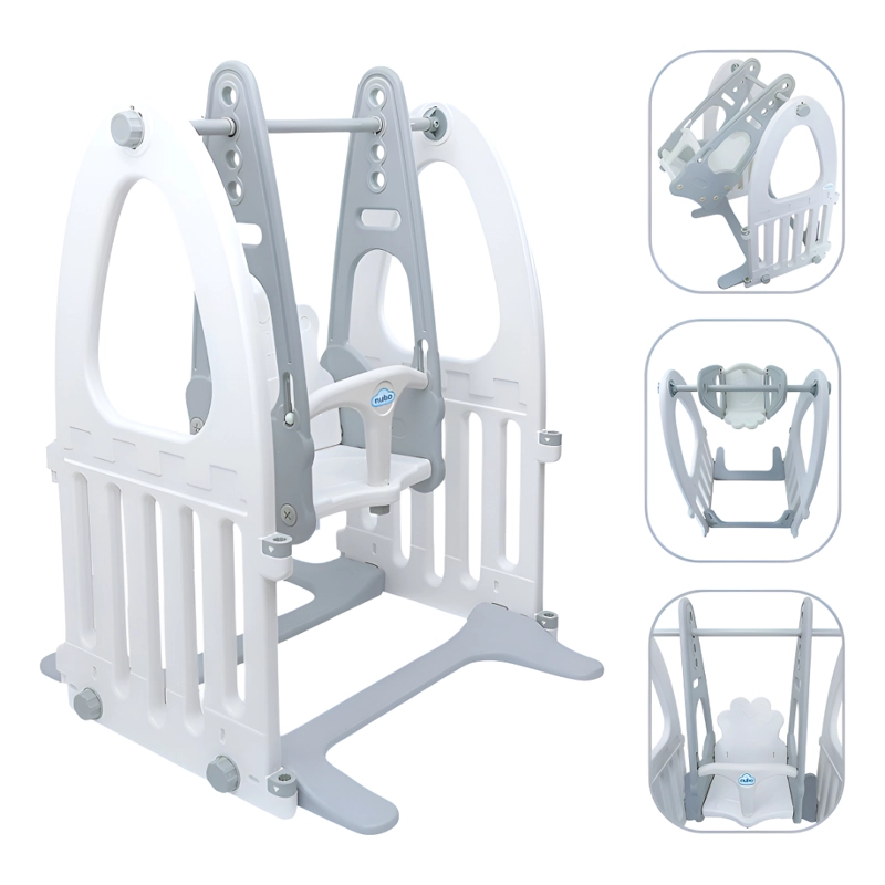COLUMPIO BEBE AJUSTABLE DE 4 NIVELES ALTURA JUEGOS NIÑOS - 1